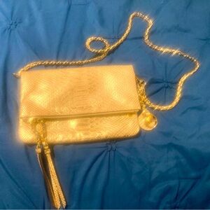 Michael Kors Gold Crossbody Bag